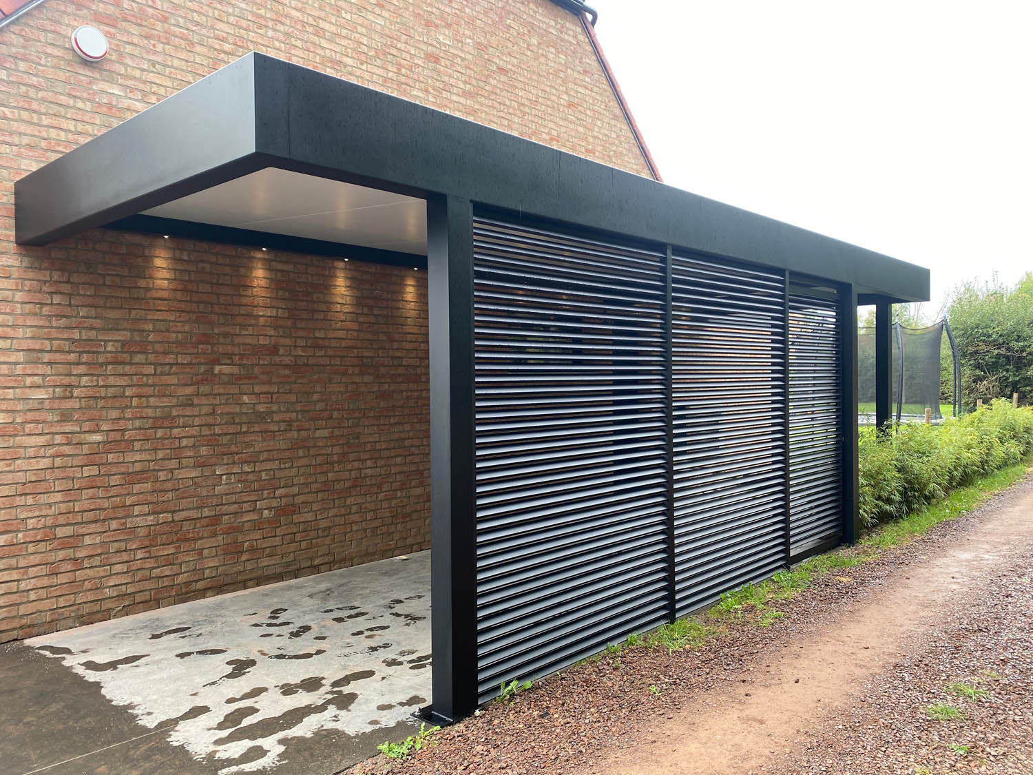 Carport Dimetal Alu Led Moderne Design